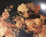 A picture of step 2 of Oil free amritsari vadi with other veggies.
