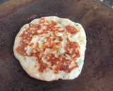 A picture of step 2 of Vegetable pancakes with idli batter.