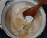 Foto langkah ke 5 dari resep Bubur Ganepo / Bubur Singkong Gula Merah.