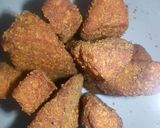 A picture of step 4 of Crispy Fried Arrowroot.