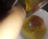 A picture of step 1 of Khagina/anda piyaz(Eeno dongri).