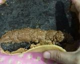 A picture of step 13 of Choco filled Biscuit Swiss Roll.