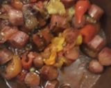 A picture of step 7 of Summer sausage pasta.