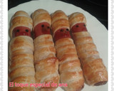 Foto del paso 3 de la receta: Momias para Halloween de frankfurt 