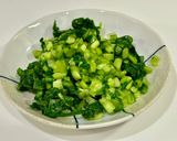 吻仔魚小松菜三角飯糰的食譜步驟2照片