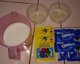 Foto langkah ke 1 dari resep Puding Milo Oreo.