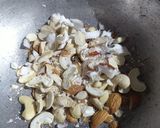 A picture of step 2 of Dry fruit Chikki.
