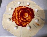 A picture of step 3 of Star Pizza.