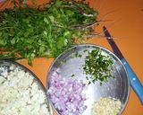 A picture of step 1 of Cauliflower Paratha.