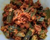 Masala bhindi recipe step 5 photo