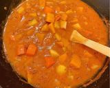 Une image de l'étape 4 de Soupe lait de coco.