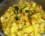Aloo bangan ki sabzi (eggplant curry with potato) recipe step 7 photo