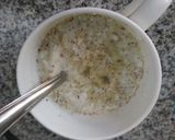 A picture of step 6 of Summer special Thandai.