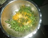 A picture of step 2 of Methi rasawala muthiya.