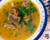 A picture of step 6 of Mutton yakhni.