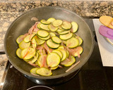 Foto del paso 4 de la receta: Pastel hojaldre “Calabacín y limón”’ Sin gluten (Gluten-free “Zucchini and lemon” puff pastry cake)