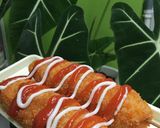 Foto langkah ke 6 dari resep Corndog Simpel (Roti sosis).