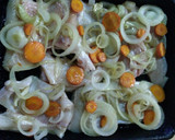 Foto del paso 2 de la receta: Pescado al horno con verduras (anti colesterol)