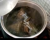 Foto langkah ke 8 dari resep Lupis ketan pandan (versi jualan).