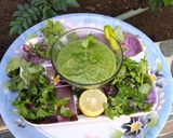 A picture of step 5 of Coriander onions chutney.