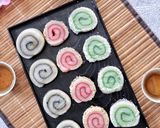 Foto langkah ke 7 dari resep Mochi Gulung Simple dan Kenyal.