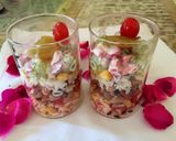 A picture of step 5 of Poha lobia & nachos creamy salad.