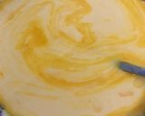 A picture of step 2 of Flan (Caramel Custard).