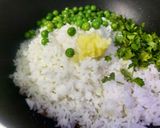 A picture of step 2 of Green Peas Jeera Rice.