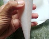 Gambar langkah 1 resipi Aiskrim Cornetto.