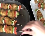 Foto del paso 5 de la receta Brochetas de pollo al curry