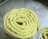 A picture of step 2 of Rice flour Chakli (murukku).
