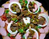 Foto langkah ke 4 dari resep Pizza roti tawar Maknyuss.