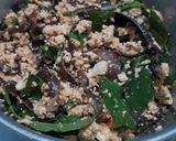 Foto langkah ke 2 dari resep Pepes tahu jamur teri.