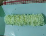 Foto langkah ke 10 dari resep Bolu Gulung Pandan Keju Kukus.