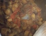 Foto del paso 6 de la receta Macarrones con berenjena y tomate natural con queso