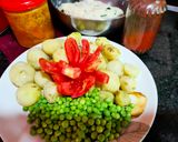 মটরশুঁটি দিয়ে নতুন আলুর দম(notun aloor dum recipe in Bengali) রেসিপি ধাপ - 1 ছবি