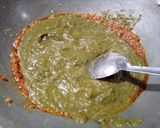 A picture of step 4 of Dal palak.