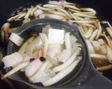 รูปขั้นตอนการทำที่ 4 ของ ข้าวต้มกุ้งเต้าหู้เห็ดและกู๋ช่าย