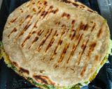 A picture of step 10 of Vada Pav Quesadilla.