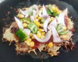 A picture of step 7 of Potato Pizza.
