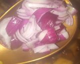 A picture of step 3 of Chinese potatoes.