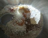 A picture of step 1 of Gatte ki sabji.