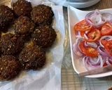 A picture of step 6 of Gola kabab.