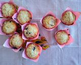 Foto del paso 4 de la receta: Muffins de arándanos con crumble 🫐