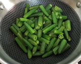 A picture of step 4 of Dahi Bhindi.