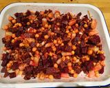A picture of step 3 of Beetroot and chickpea coconut curry.