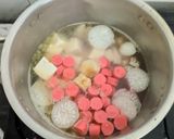 Foto langkah ke 5 dari resep Sop Lobak Sosis.