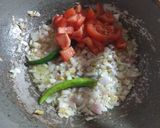 A picture of step 3 of Paneer do pyaza.