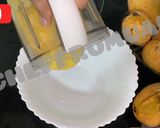 A picture of step 2 of Mango cake.