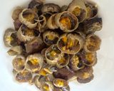 Hình bước làm 2 của món Bún riêu cua